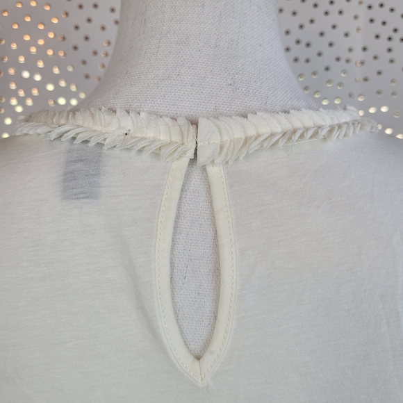 J. Crew Petal Tank Ivory Top - Picture 7 of 11